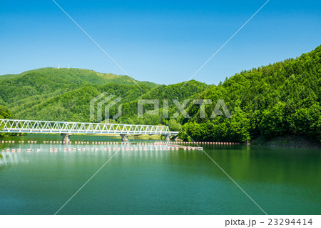 富里ダム　富里湖　（北見市） 23294414