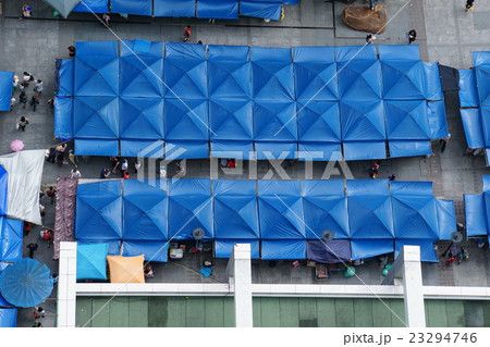 Roof of Food Stall in Bangkok（バンコク、屋台の屋根） 23294746