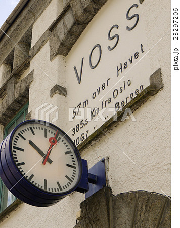 ノルウェー・ベルゲン急行　ヴォス駅 23297206