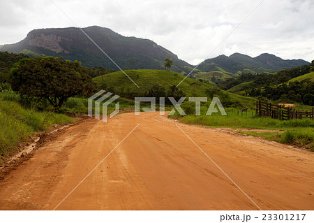 ground road through the mountains 23301217