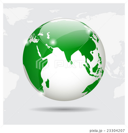 Modern Globe, vector illustration. 23304207