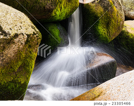 Blurred river stream detail Blurred river stream detail 23305466