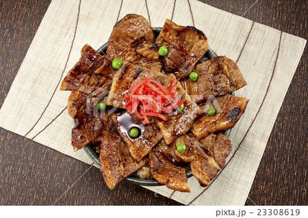 ボリューム満点の豚丼 23308619