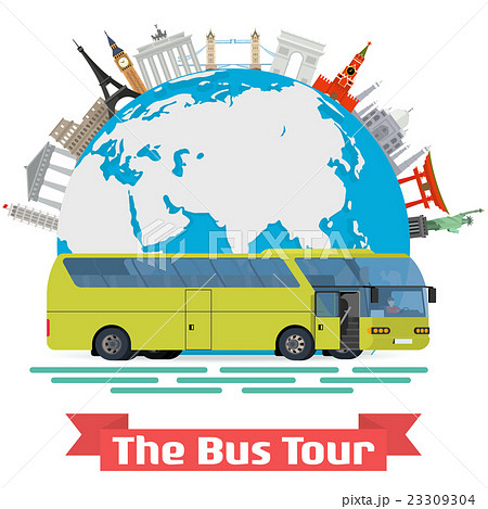 The Bus Tour of Europe and popular landmarks 23309304