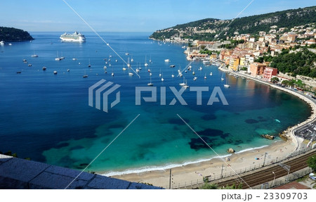 ニース 深いヴィルフランシュ・シュル・メール湾 ニース 深いヴィルフランシュ・シュル・メール湾 23309703