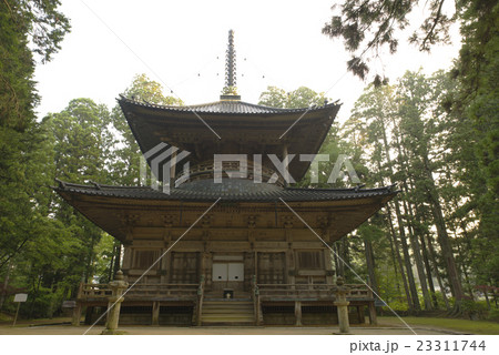 高野山　壇上伽藍・西塔 23311744