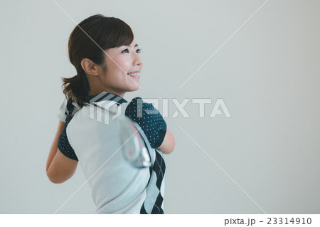 Japanese woman golfer , housewife 23314910