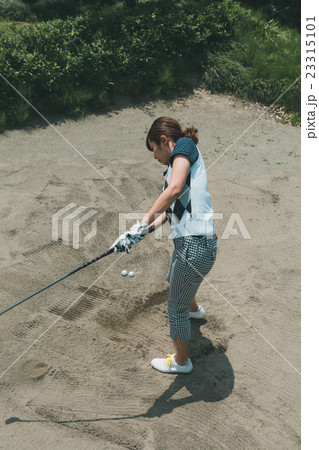 Japanese woman golfer , housewife Japanese woman golfer , housewife 23315101