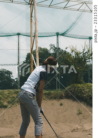 Japanese woman golfer , housewife Japanese woman golfer , housewife 23315105