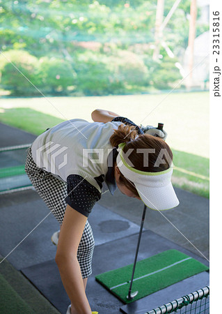 Japanese woman golfer , housewife Japanese woman golfer , housewife 23315816