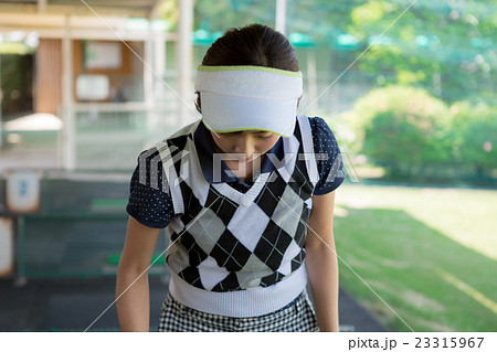 Japanese woman golfer , housewife Japanese woman golfer , housewife 23315967