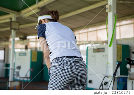 Japanese woman golfer , housewife Japanese woman golfer , housewife 23316275