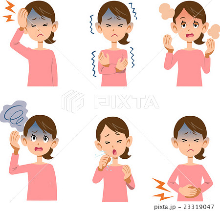 女性の病気の症状6種類 女性の病気の症状6種類 23319047