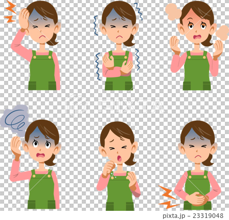 主婦の女性の症状6種類 23319048