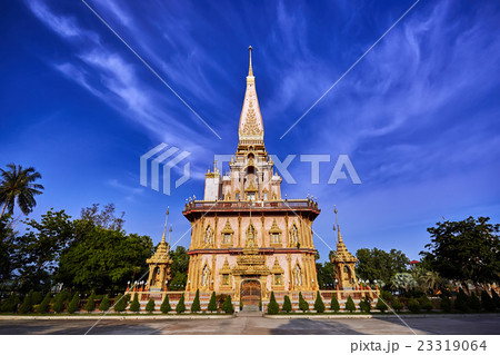 Wat Chalong temple at evening Phuket Thailand 23319064