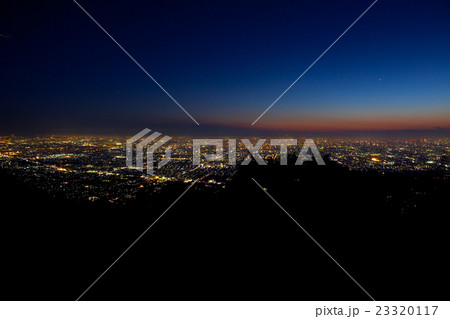 生駒山から見る大阪の夜景 生駒山から見る大阪の夜景 23320117