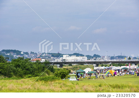 川原の公園で夏まつりイベント 23320570