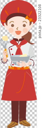 料理する女の子 料理する女の子 23322108