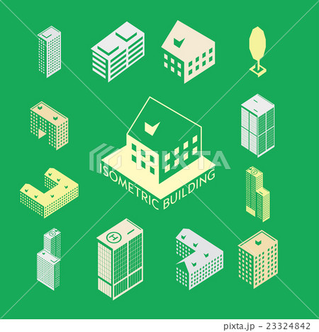 Building icon set 23324842