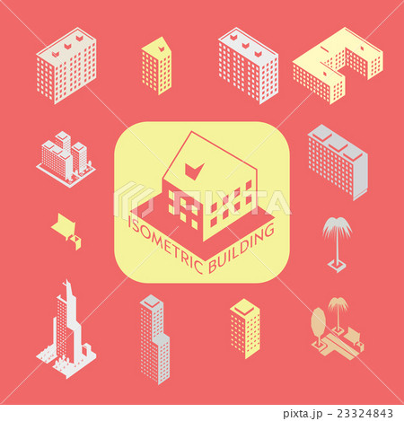 Building icon set Building icon set 23324843