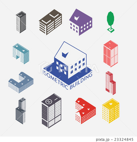 Building icon set Building icon set 23324845