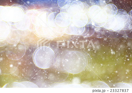 Green background bokeh blurred glare rain 23327837