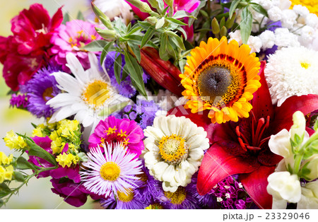 bouquet of summer flowers bouquet of summer flowers 23329046