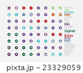 Icons simple sorted set for web and graphics 23329059