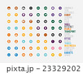 Icons simple sorted set for web and graphics 23329202