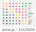 Icons simple sorted set for web and graphics 23329205