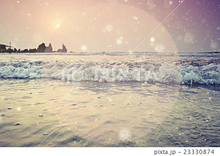 abstract texture circle sea summer sunset surf 23330874