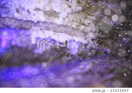 Blue ice texture cold relief 23331047