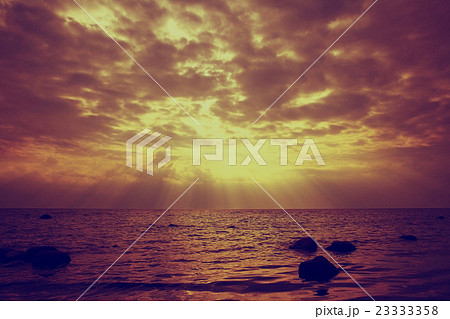 Texture clouds sunset background 23333358