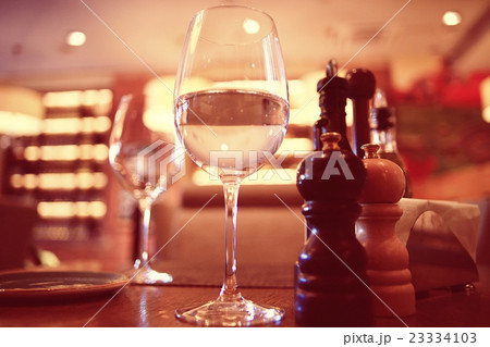 view of the restaurant warm toning 23334103