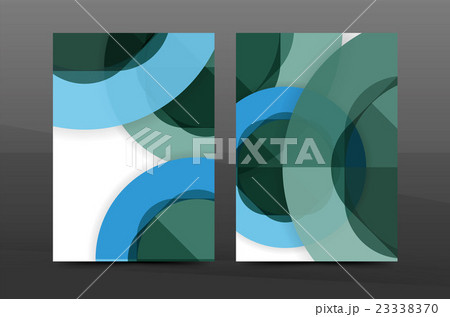 A4 flyer or annual report layout geometric shape A4 flyer or annual report layout geometric shape 23338370