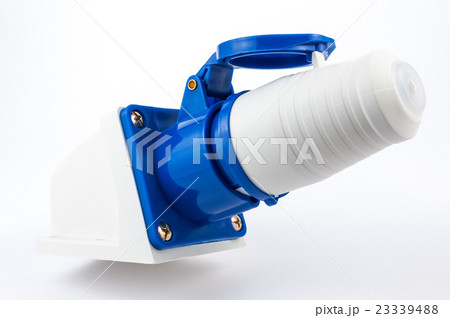 Electric power plug with socket 23339488