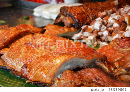 Roasted Pork in Market Roasted Pork in Market 23339861