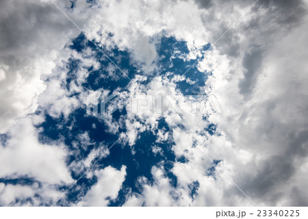 Dramatic cloudy sky 23340225