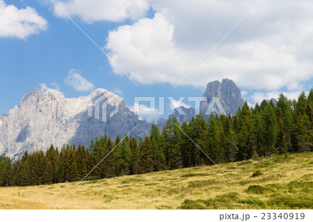 Beautiful alpine panorama Beautiful alpine panorama 23340919