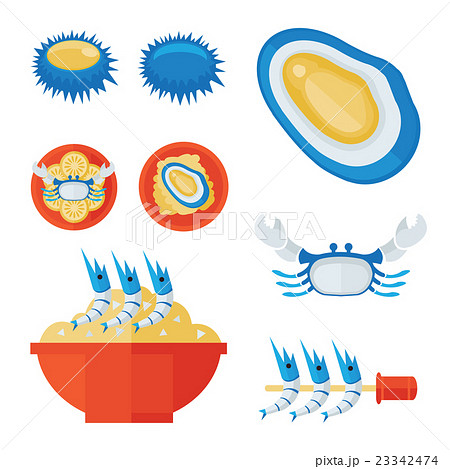 Seafood infographic 23342474