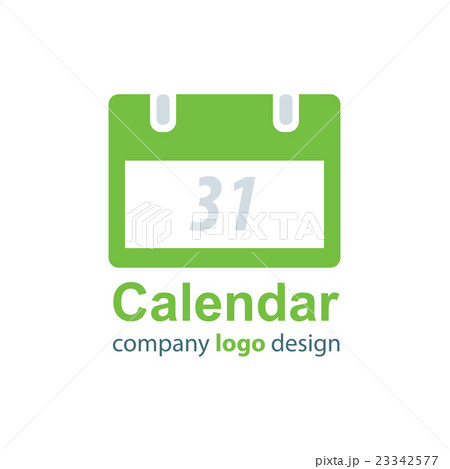 Calendar Logo Design | calendar logo design green styleのイラスト素材 23342577 pixta Calendar Logo Design | calendar logo design green styleのイラスト素材 23342577 pixta