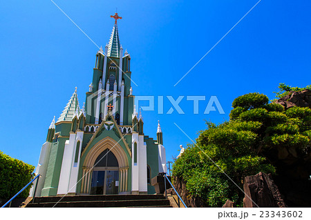 平戸ザビエル記念教会　長崎の教会群　潜伏キリシタン 23343602