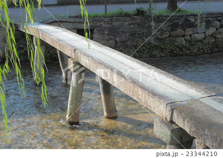 京都　白川　行者橋 23344210