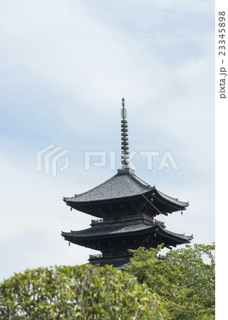京都　東寺の風景 23345898