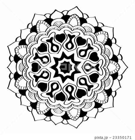 Mandala. Abstract Vector Decoration.  23350171