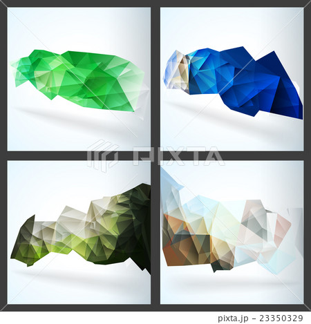 Geometric Triangular Abstract Vector Background. Geometric Triangular Abstract Vector Background. 23350329