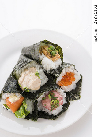 手巻き寿司 五種 手巻き寿司 五種 23351192