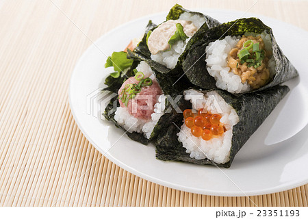 手巻き寿司　五種 23351193