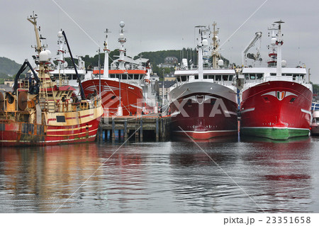 Fishing Trawlers in Killybegs Docks - Ireland 23351658