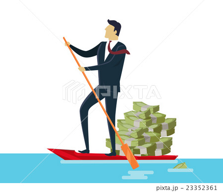 Man and Money in Boat Man and Money in Boat 23352361